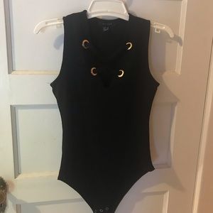 Cross top Bodysuit